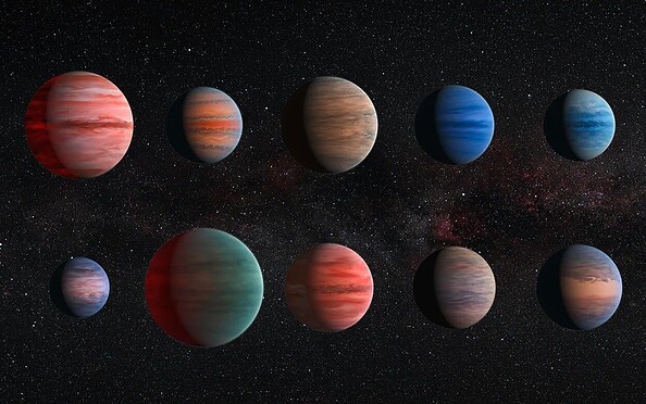 Exoplaneten, Foto: NASA/ESA