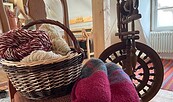 Aus Wolle lassen sich vielfältige Dinge herstellen., Foto: Maria Gemind/NABU Rühstädt