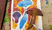 Fungus Print, Foto: Teresa Zeuner, Lizenz: Teresa Zeuner