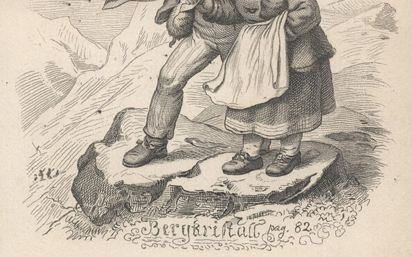 Bergkrystall, Foto: August von Wörndle., Lizenz: n/a