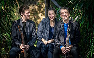 Falk Breitkreuz (cl, bcl) - Caroline Lux (voc) - Philipp Wiechert (git), Foto: P. Romo