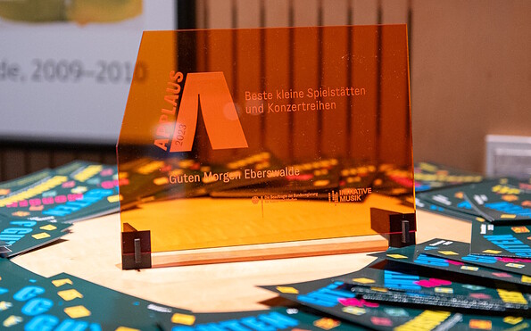 Applaus-Preis für Guten-Morgen-Eberswalde auch im Jahr 2024, Foto: Steffen Groß