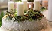Adventskranz, Foto: Andrea Golk, Lizenz: Andrea Golk