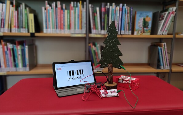 Makey Makey Weihnachten, Foto: SRB FFO