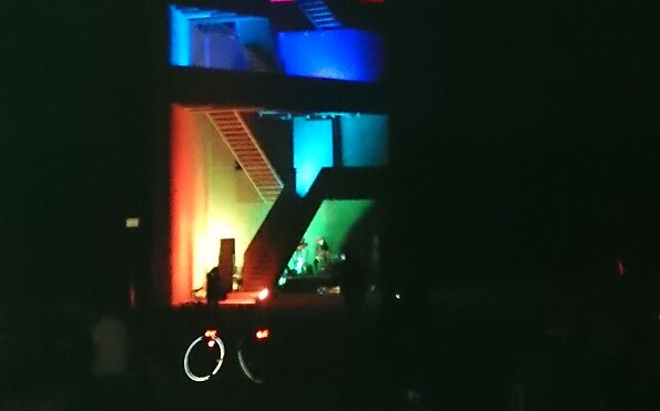 Illumination an der Landmarke, Foto: Zweckverband LSB, Lizenz: Zweckverband LSB