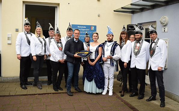 Feste-ECC-Rathaussturm, Foto: Kathleen Brandau, Lizenz: Gemeinde P/E