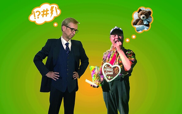Samt & Sonders Pressefoto, Foto: Theater Comédie Soleil, Lizenz: Theater Comédie Soleil