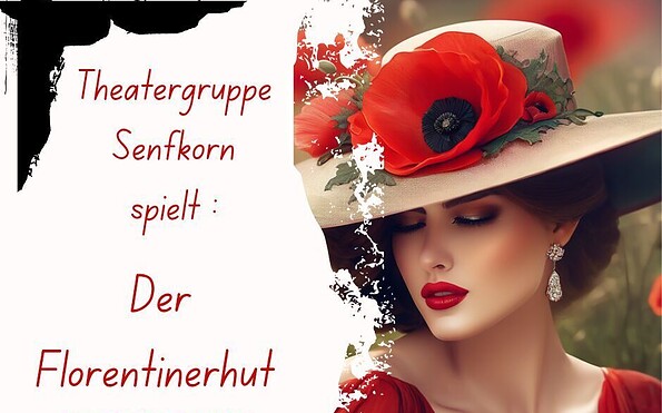 Theatergruppe Senfkorn Cover der Florentinerhut, Foto: Reiko Pieper, Lizenz: Theatergruppe Senfkorn