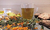 Kräutertee, Foto: Ute Bernhardt, Lizenz: Ute Bernhardt