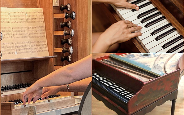 Drei Tasteninstrumente, Foto: Hans-Peter Ende, Lizenz: Hans-Peter Ende