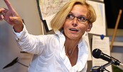 Kriminalautorin Franziska Steinhauer ist im Museum Schloss Doberlug zu Gast. , Foto: Michael Helbig, Lizenz: Michael Helbig