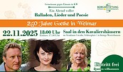 250 Jahre Goethe in Weimar, Foto: Bürgerstiftung Königs Wusterhausen, Lizenz: Bürgerstiftung Königs Wusterhausen