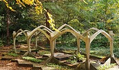 Grabanlage im Herbst, Foto: Förderverein Südwestkirchhof Stahnsdorf e.V.