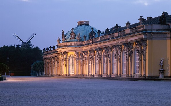 Schloss Sanssouci, Foto: Hans Bach, Lizenz: SPSG