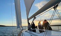 Glühweinsegeln mit Skipper ab Bad Saarow