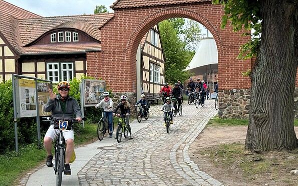 Radtour, Foto: Burg Storkow, Lizenz: Burg Storkow
