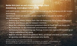 IMBOLC - das Lichterfest