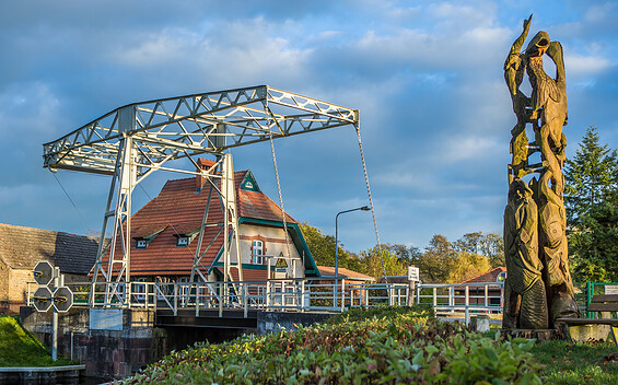 Zugbrücke Altfriesack, Foto: Gemeinde Fehrbellin, Lizenz: Gemeinde Fehrbellin