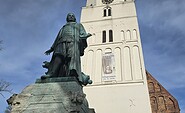 Paul-Gerhardt-Denkmal Lübben, Foto: Dörthe Ziemer, Lizenz: Dörthe Ziemer