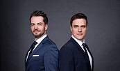 Alexander Stevens & Constantin Schreiber, Foto: Konzertbüro Augsburg, Lizenz: Konzertbüro Augsburg