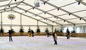 Eislaufbahn Klaistow on ice, Foto: Winkelmanns Hof Klaistow GmbH, Lizenz: Winkelmanns Hof Klaistow GmbH