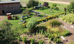 Offene Gärten Uckermark: Schaugarten am Tabakmuseum Vierraden