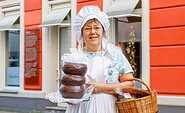 Die Cottbuser Baumkuchenfrau, Foto: Andreas Franke, Lizenz: CMT Cottbus