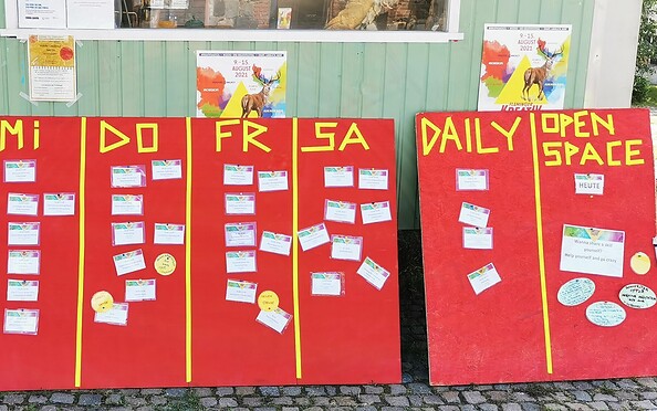 Kreativsause Wochenplan, Foto: Jaana Prüss, Lizenz: Jaana Prüss