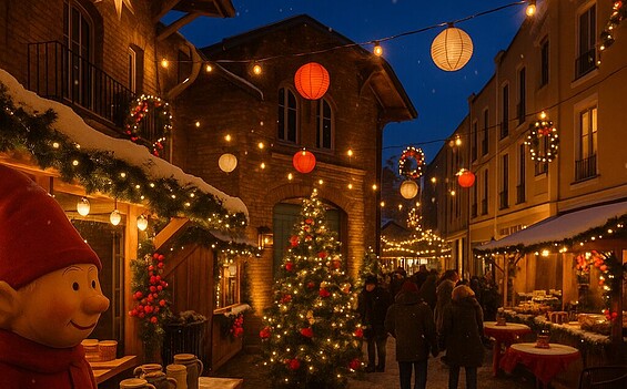 KutscherhofXmas, Foto: Eigentümer mit KI, Lizenz: Eigentümer mit KI