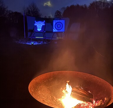 Nachtbogenschießen 1, Foto: Lars Springer , Lizenz: Spreewaldinsider