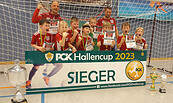 Siegerfoto vom PCK-Hallencup 2023, Foto: Stadt Schwedt/Oder, Lizenz: Stadt Schwedt/Oder