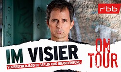 Der Podcast "Im Visier - Live on Tour" 2025 in Beeskow