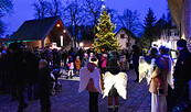 Lebendiger Adventskalender, Foto: Jeannine Schneider, Lizenz: Gemeinde Wandlitz