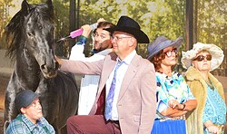 KRIMIDINNER: Und manchmal hört man ein Wiehern im Wind