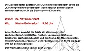 Bollersdorfer Weihnachtsfest, Foto: Amt Märkische Schweiz, Lizenz: Amt Märkische Schweiz