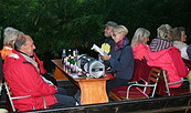 Krimi auf dem Kahn, Foto: Kerstin Möbes, Lizenz: Amt Burg (Spreewald)