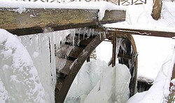 Weihnachtswanderung zu Lug ins Land, Wasserfall und Froschmaul