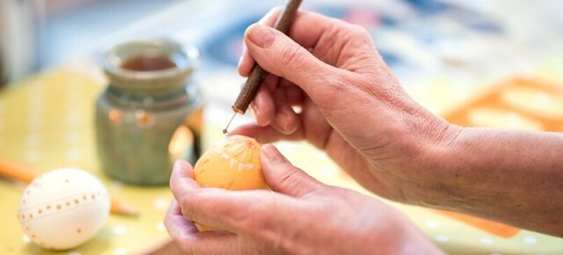 Osterwerkstatt für traditionelle Wachsmaltechnik