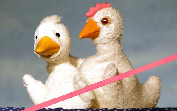 Hühnerei und Entengrütze, Foto: PAPPERLAPAPP Puppenspiel &amp; Erzähltheater, Leipzig