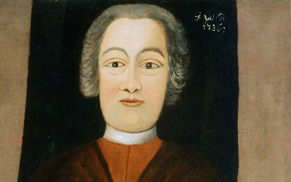 Friedrich Wilhelm I.: Kopf eines jungen Mannes in zwei Ausführungen, 1736, Foto: Roland Handrick, Lizenz: SPSG