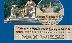 Wechselausstellung | Der Bildhauer Max Wiese. Zum Gedenken an den 100. Todestag +++Verlängert!+++