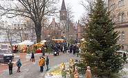Adventsmarkt auf dem Campus des Oberlinhaus, Foto: André Stiebitz, Lizenz: Potsdam Marketing und Service GmbH