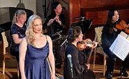 Solistin: Thea Schütte (Sopran), Foto: Fritzi Machan, Lizenz: Brandenburgisches Konzertorchester Eberswalde
