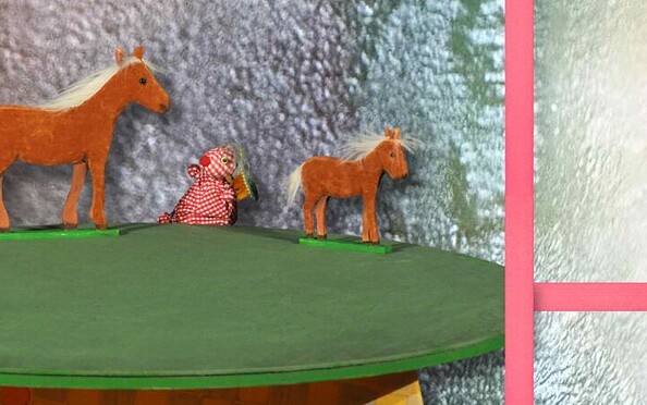 Das kleine Ich bin Ich, Foto: Dr. Alexander Busche (Hintergrund) / (c) Theater 7schuh