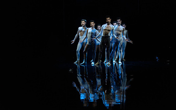 Szene aus FREDDIE, Foto: Bernd Schönberger, Lizenz: Brandenburgische Kulturstiftung Cottbus-Frankfurt (Oder)