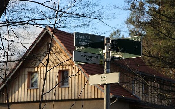 Wanderschild, Foto: Tessa Pohle, Lizenz: Tessa Pohle