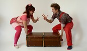 Preisgekröntes Autoren Duo, Foto: Theater aus dem Koffer, Lizenz: Theater aus dem Koffer