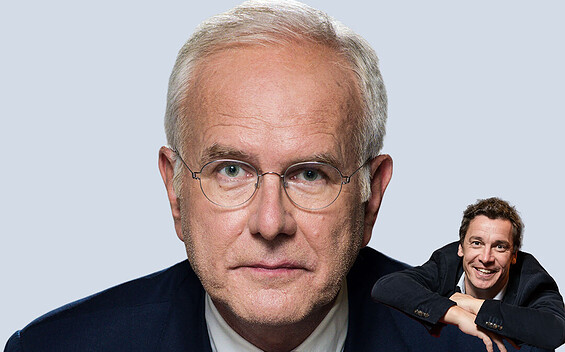 Harald Schmidt Bernd Gnann, Foto: Kammertheater Karlsruhe, Lizenz: Kammertheater Karlsruhe