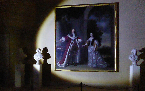 Mit der Taschenlampe zur Kurfürstin, Foto: SPSG, Lizenz: SPSG