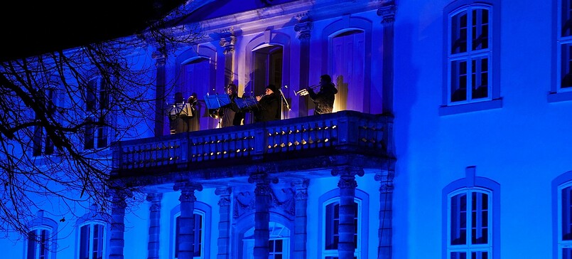 Weihnachtskonzert im Schlosspark Wiepersdorf